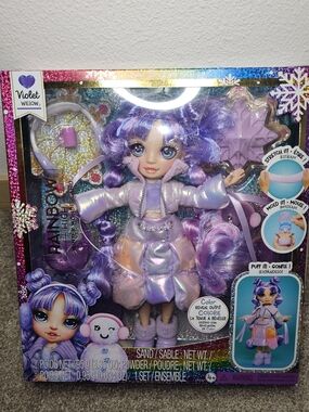 Rainbow Surprise Purple Doll Playset